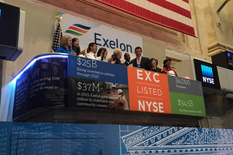 Here’s why Exelon employees rang the NYSE opening bell
