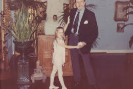 Victoria Price with dad Vincent Price (Courtesy of Victoria Price)