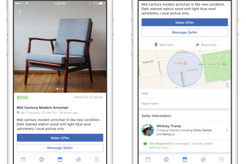 How to buy, sell stuff with Facebook’s new Craigslist competitor