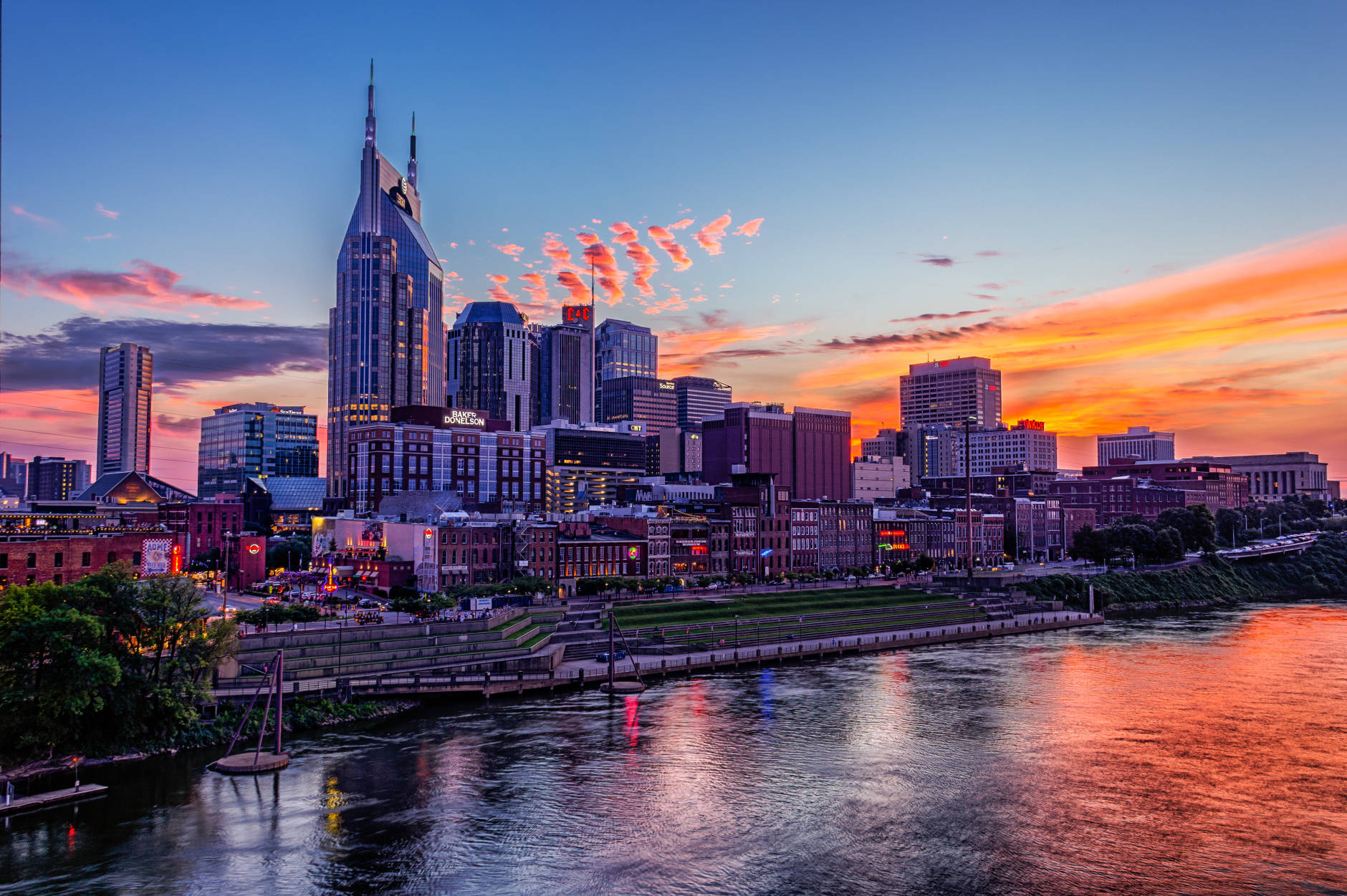 13. Nashville, Tennessee

Honky-tonk, country music and more await you in Nashville, No. 13 in Condé Nast Traveler's "The Best Big Cities in the U.S." (Getty Images/iStockphoto/Sean Pavone)