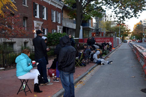 Potential buyers camp out for chance at multimillion-dollar DC condos