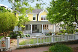 13. $2,370,000
This Chevy Chase Colonial built in 1908 has five bedrooms, four full bathrooms and two half baths. (MRIS)