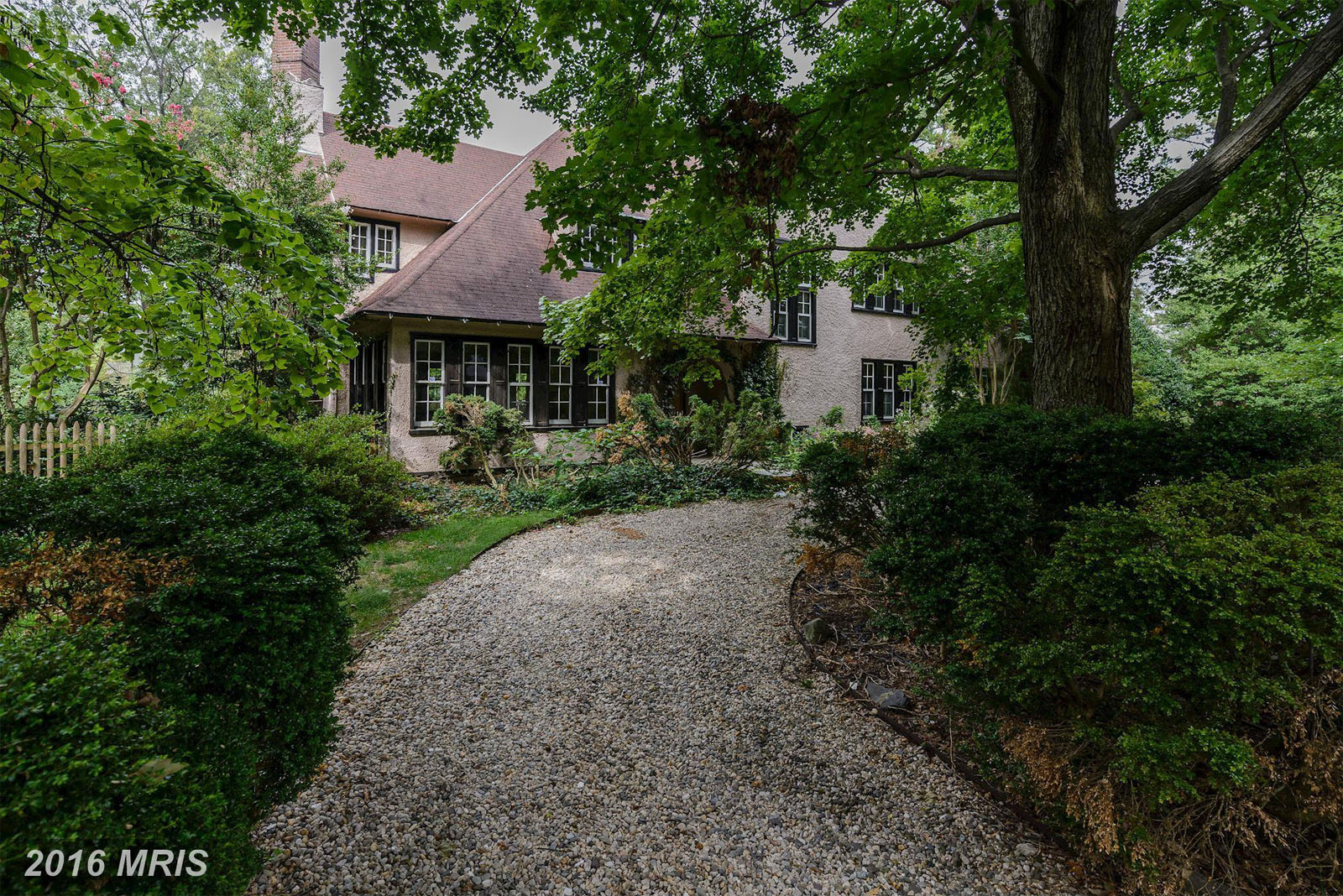 2. $5,350,000 
The 1918 Bethesda Tudor has eight bedrooms, four bathrooms and two half baths. (MRIS)