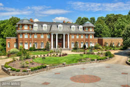 4. $3,775,000
This nine-bedrooom International-style brick mansion in Potomac, Maryland, was built in 1991. (MRIS)