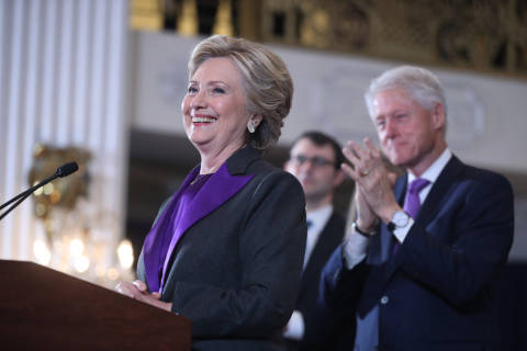 Hillary Clinton delivers concession speech