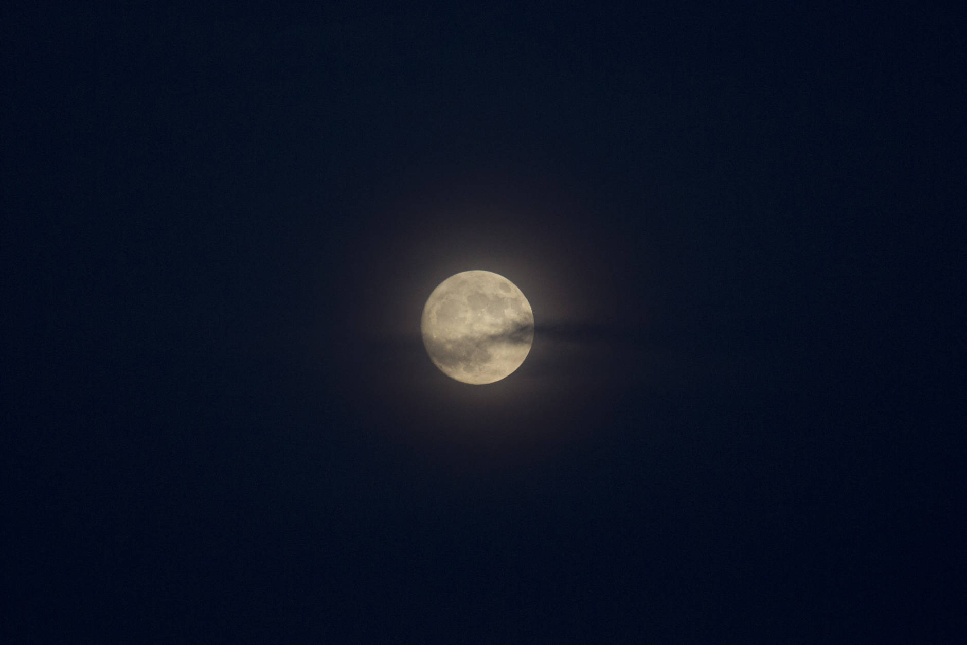 The moon rises over Hefer Valley in Israel, Sunday, Nov. 13, 2016. The upcoming supermoon, on Nov. 14, will be especially "super" because it's the closest full moon to Earth since 1948. (AP Photo/Ariel Schalit)