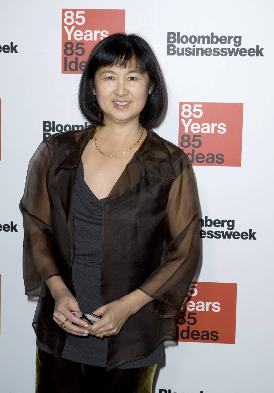 Designer and artist Maya Lin attends Bloomberg Businessweek's 85th Anniversary celebration at the American Museum of Natural History on Thursday, Dec. 4, 2014, in New York. (Photo by Stephen Chernin/Invision/AP)
