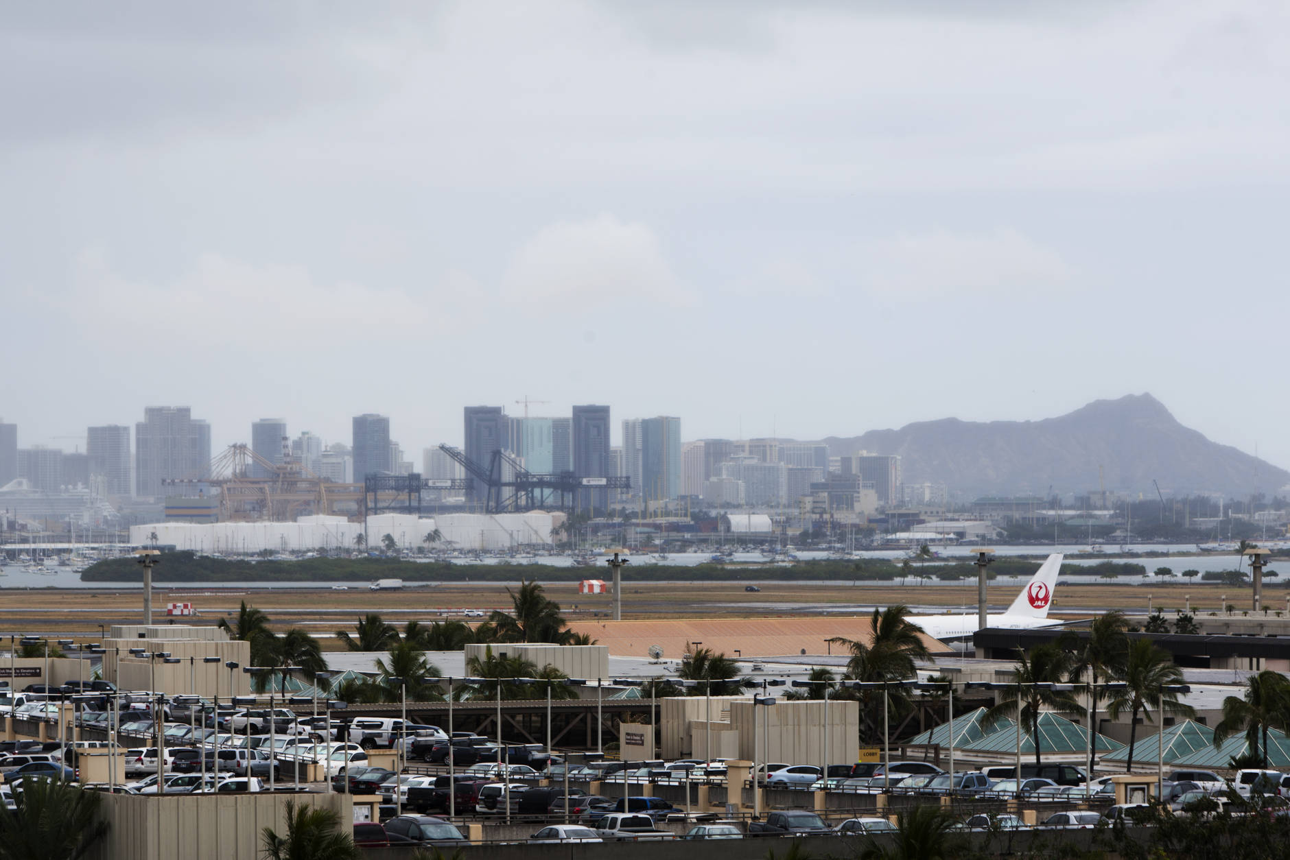 This Friday, May 2, 2014 photo shows the Honolulu International Airport in Honolulu. (AP Photo/Marco Garcia)