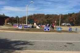 No lines for voters in Spotsylvania, Va. (WTOP/Dennis Foley)