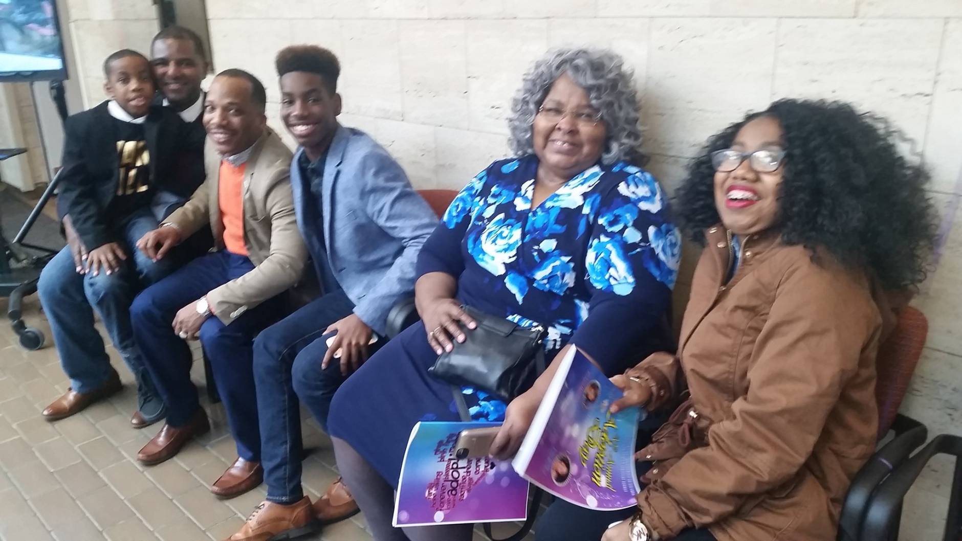 Thirty children were adopted into families and out of foster care on the 30th year of D.C. Adoption Day on Saturday, Nov. 19, 2016, at the D.C. Superior Court. (WTOP/Kathy Stewart)