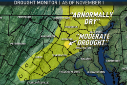 (Data: National Drought Mitigation Center; Graphics: Storm Team 4)