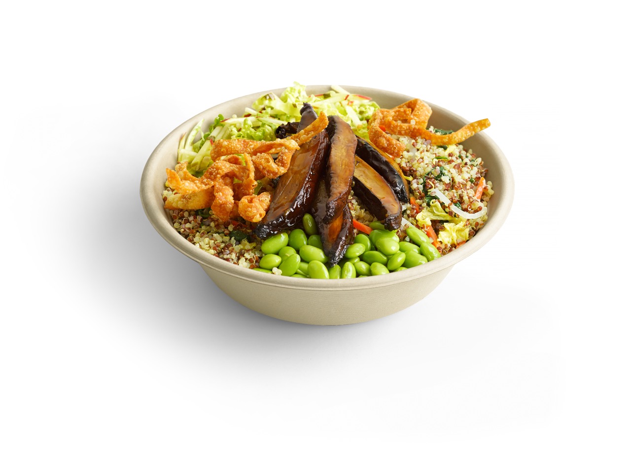 eatsa’s Bento Bowl with edamame, stir-fry quinoa and apple-cabbage slaw (Photo Credit: eatsa) 