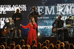 performs onstage at the 50th annual CMA Awards at the Bridgestone Arena on November 2, 2016 in Nashville, Tennessee.