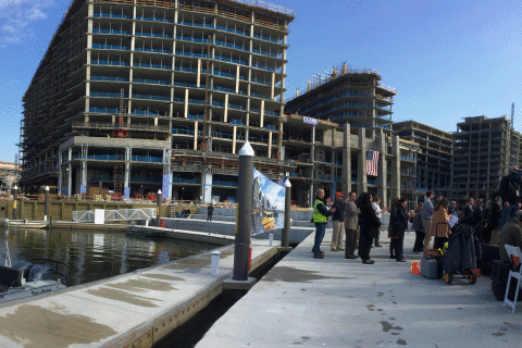 Development moving along at The Wharf in DC