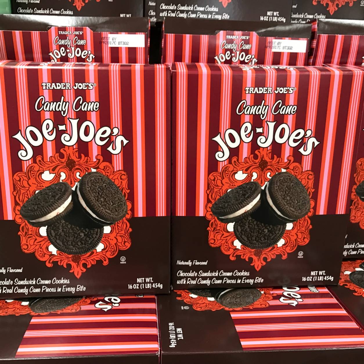 Trader Joe’s has acquired a following for its unique and budget-friendly foods like Speculoos Cookie Butter, Gummy Tummies Penguins, Pub Cheese, and let’s not forget “two-buck chuck.” And the holiday season ushers in a whole host of limited-time goodies. From cookies to coffee, here’s what to keep an eye out for during your next grocery trip. (WTOP/Rachel Nania) 