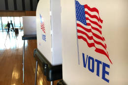 Voter turnout was down slightly for the presidential election.(WTOP/Kate Ryan)