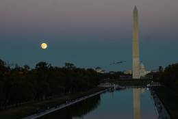 The supermoon rises over D.C. in 2016.
 (Courtesy Gina Maycock)