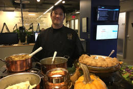 Brian Baer, the chef (WTOP/Vlahos)