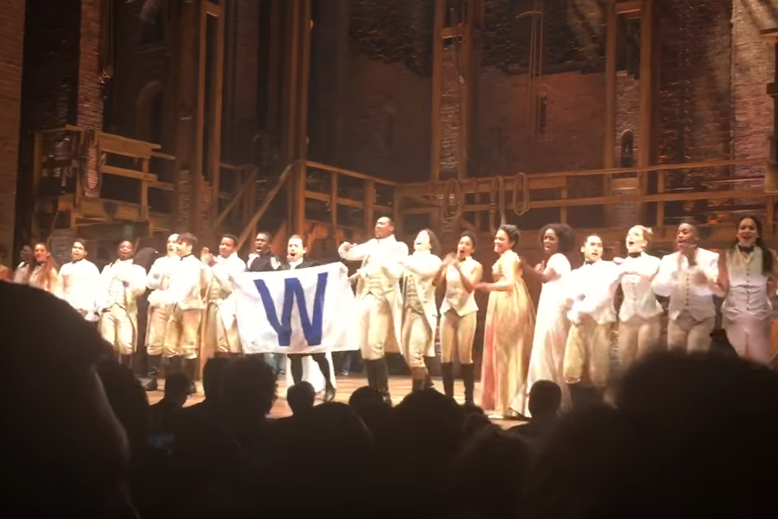 ‘Hamilton’ cast salutes Chicago Cubs winning the World Series WTOP News