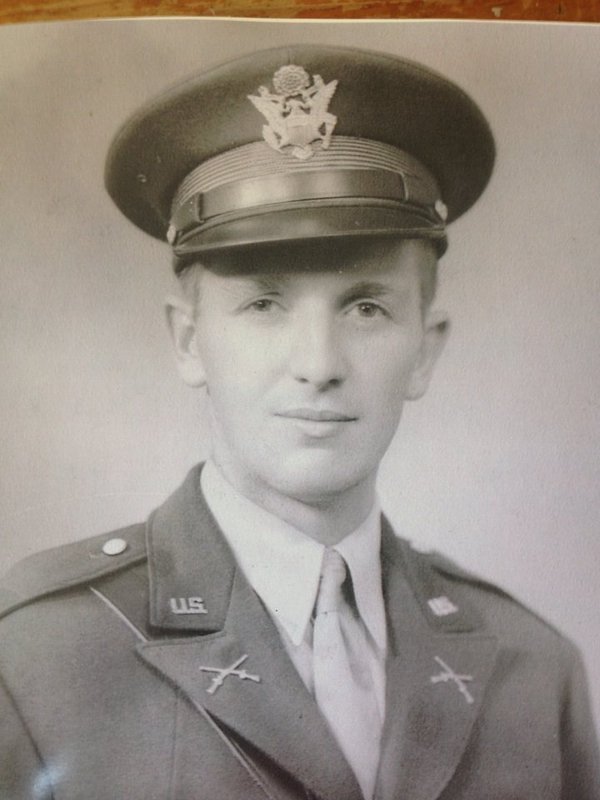 My late Pops, Army Capt. Raymond Beaucar: former POW, survived the Battle of the Bulge 110th Infantry Reg., 28th Div  (Kelley Vlahos/WTOP)