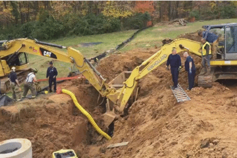 Man freed from Greenbelt trench after 5-hour rescue effort