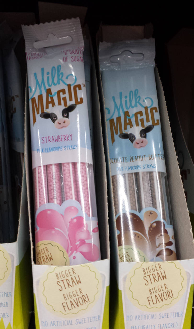 Milk Magic straws