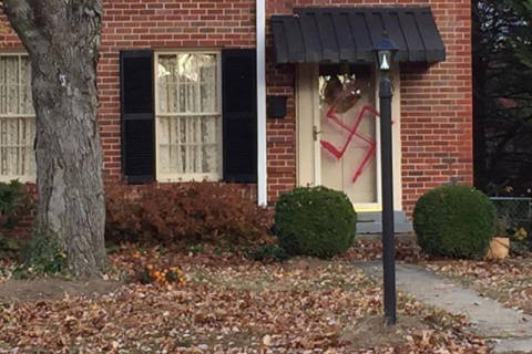 Police investigate swastika vandalism at Silver Spring Trump supporter’s home