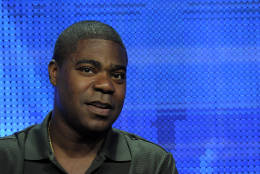 Actor and comedian Tracy Morgan speaks about his upcoming stand-up comedy special "Tracy Morgan: Black and Blue" at the HBO Summer press tour panel in Beverly Hills, Calif. on Saturday, Aug. 7, 2010. (AP Photo/Dan Steinberg)