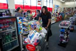 Sept. 12, 2016
“The First Lady goes shopping at a CVS Pharmacy in preparation for life after the White House during a segment taping for the Ellen DeGeneres Show in Burbank, Calif.” (Official White House Photo by Lawrence Jackson)
