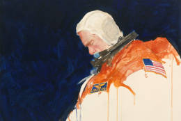 John Glenn by Henry C. Casselli, Jr., 1998. Graphite and watercolor on paper. National Portrait Gallery, Smithsonian Institution; Gift of Taylor Energy Company LLC. © Henry C. Casselli, Jr.