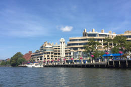 A view of the Georgetown waterfront. (Courtesy of Chesapeake Conservancy/Terrain360)