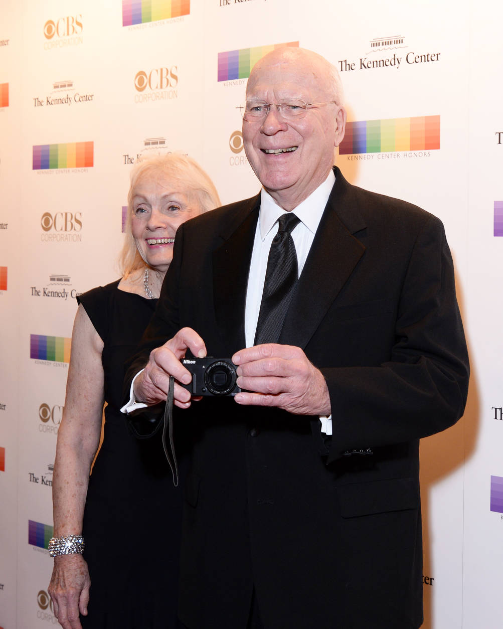 U.S. Sen. Patrick Leahy (D-Vt.) and his wife, Marcelle Pomerleau. (Courtesy Shannon Finney, <a href="http://www.shannonfinneyphotography.com">www.shannonfinneyphotography.com</a>)