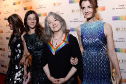 2016 Kennedy Center Honoree, Argentine pianist Martha Argerich, with her daughters. (Courtesy Shannon Finney, <a href="http://www.shannonfinneyphotography.com">www.shannonfinneyphotography.com</a>)