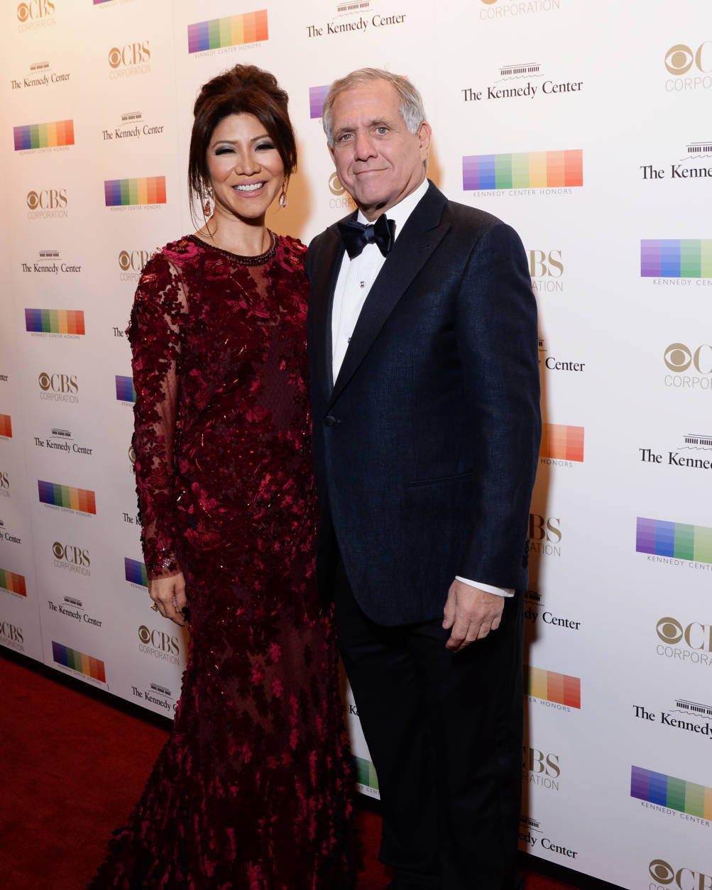 Julie Chen with her husband, president of CBS, Leslie Moonves.  (Courtesy Shannon Finney, <a href="http://www.shannonfinneyphotography.com">www.shannonfinneyphotography.com</a>)