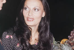 Dress designer Diane von Fürstenberg on March 1, 1977 in New York City. (AP Photo/Ray Stubblebine)