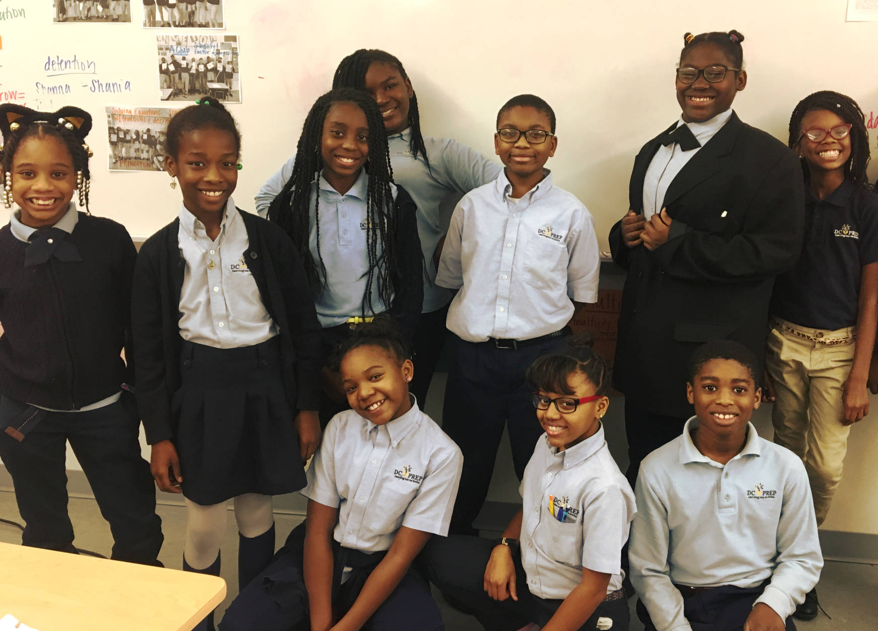 At DC Prep’s Benning Middle Campus, located in Ward 7, students in 4th-7th grade are participating in the school’s inaugural Student Council during this 2016-17 academic year. (Courtesy Amber Walker)