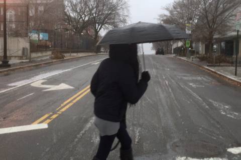 Icy conditions wreak havoc in DC region