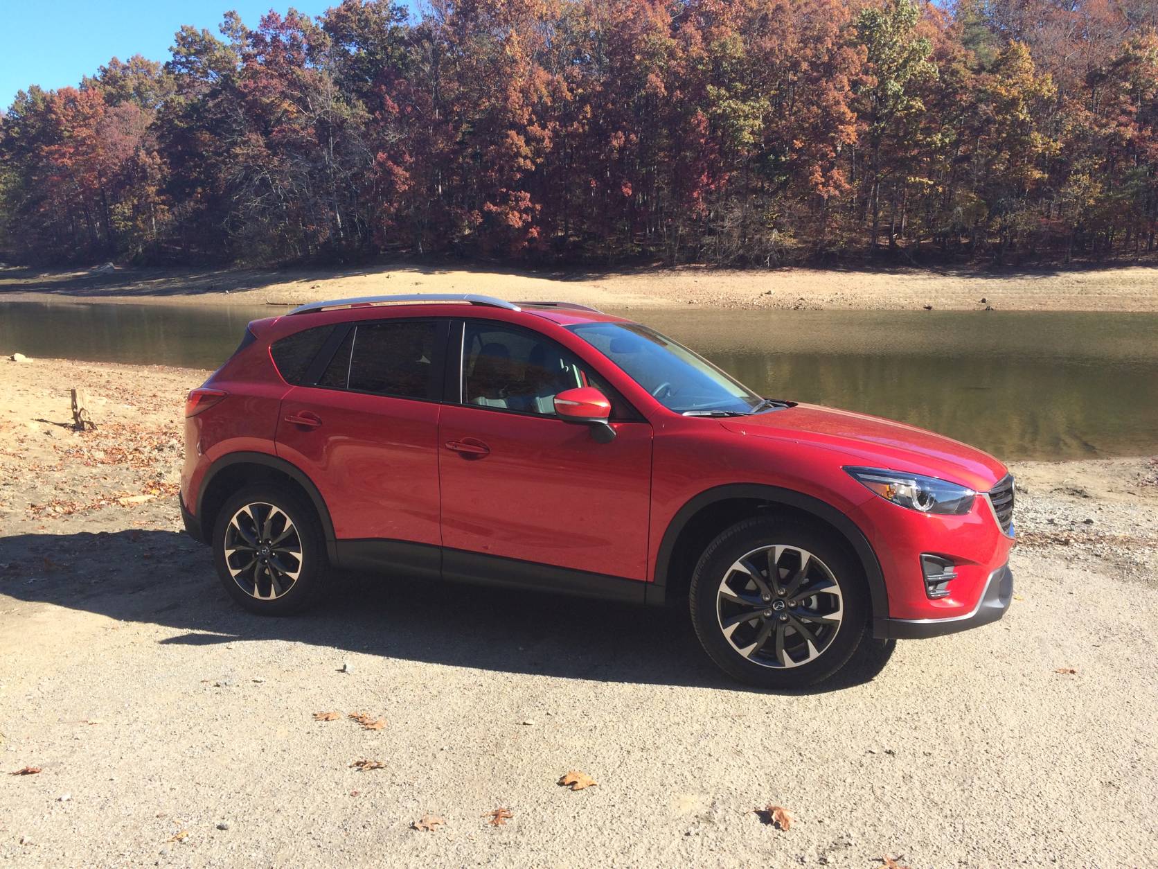 Mazda thinks that they can offer an AWD crossover that’s good for all weather conditions and still provide a fun-to-drive vehicle without breaking the bank. (WTOP/Mike Parris)
