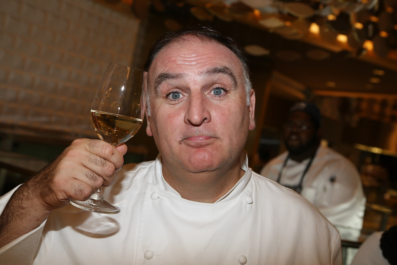 Jose Andres attends the MGM National Harbor Grand Opening Gala on December 8, 2016 in National Harbor, Maryland.  
 (Photo by Paul Morigi/Getty Images for MGM National Harbor)