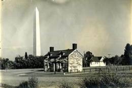 The Trust for the National Mall provided this historical image of the Lockkeeper's House, which sits today at the corner of 17th Street and Constitution Avenue. (Courtesy Trust for the National Mall)