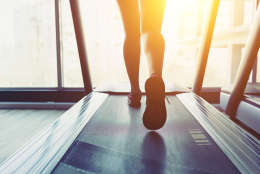  Exercising for the primary goal of losing weight will not help most people stick with exercise over time. (Thinkstock) 