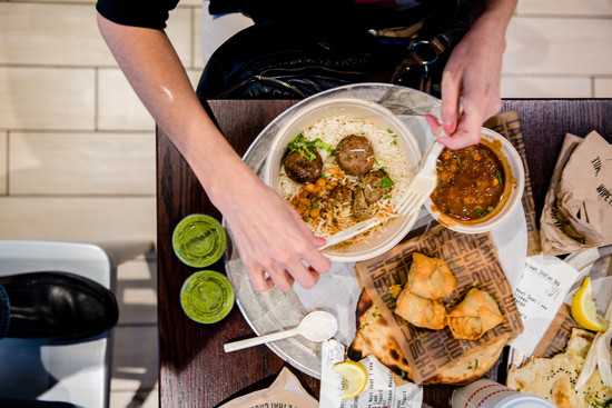 Choolaah says it uses its own proprietary blend of spaces for its dishes. (Courtesy Choolaah Indian BBQ)