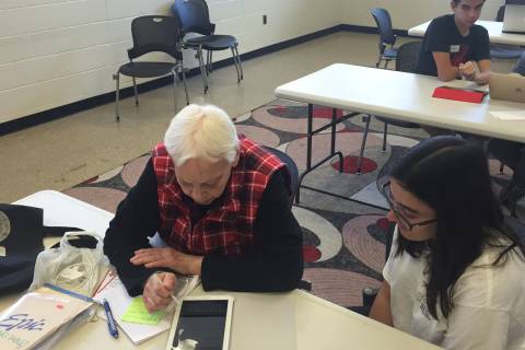 Student-run, Md. nonprofit teaches elderly how to use technology