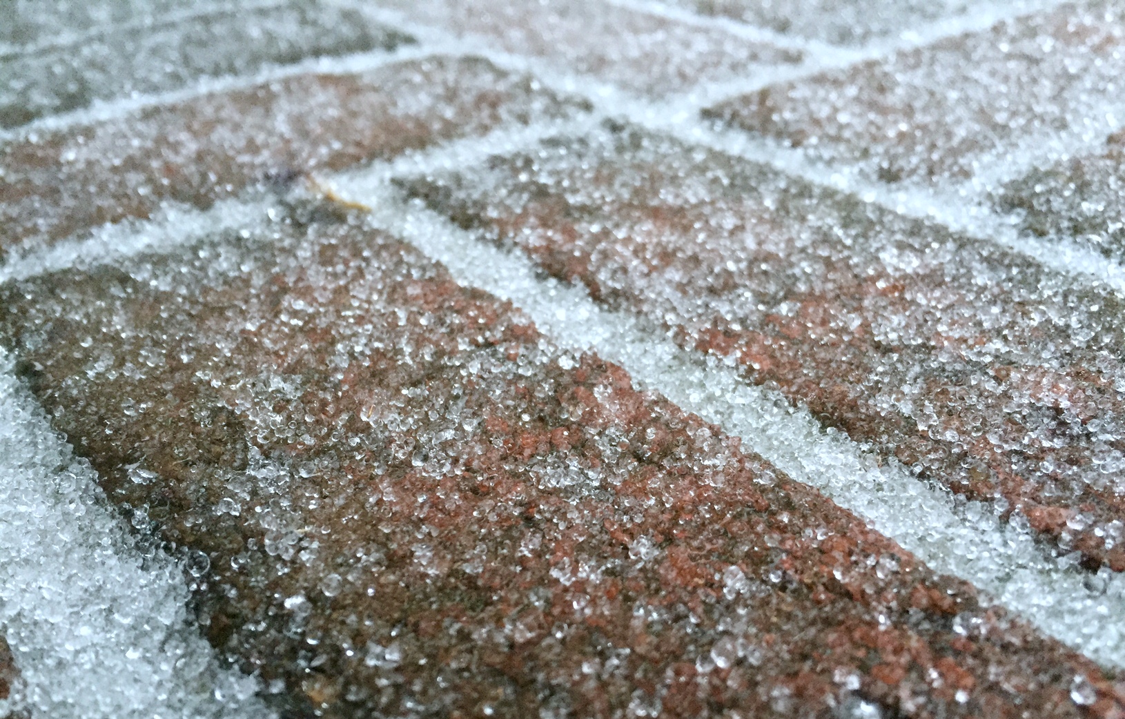 Freezing rain resulted in icy ground in Northwest D.C. in this 2016 file photo. (WTOP/Dave Dildine)
