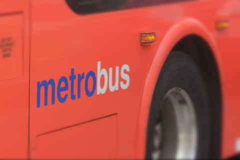 Metrobus driver suspended for reading paper while driving
