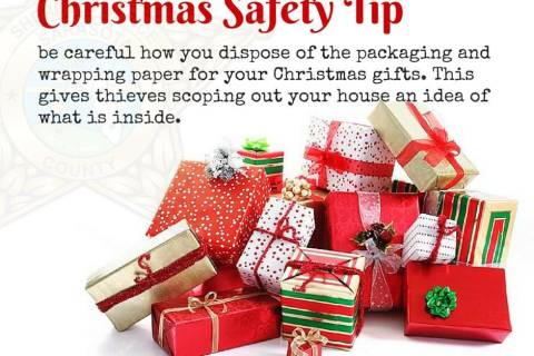 Make sure your recycling bin doesn’t tip off holiday thieves