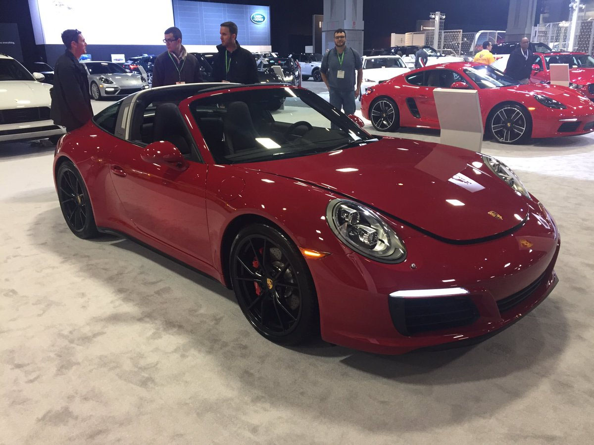 The Porsche 911 Targa 4S. Price tag: $151,520. (WTOP/John Aaron)