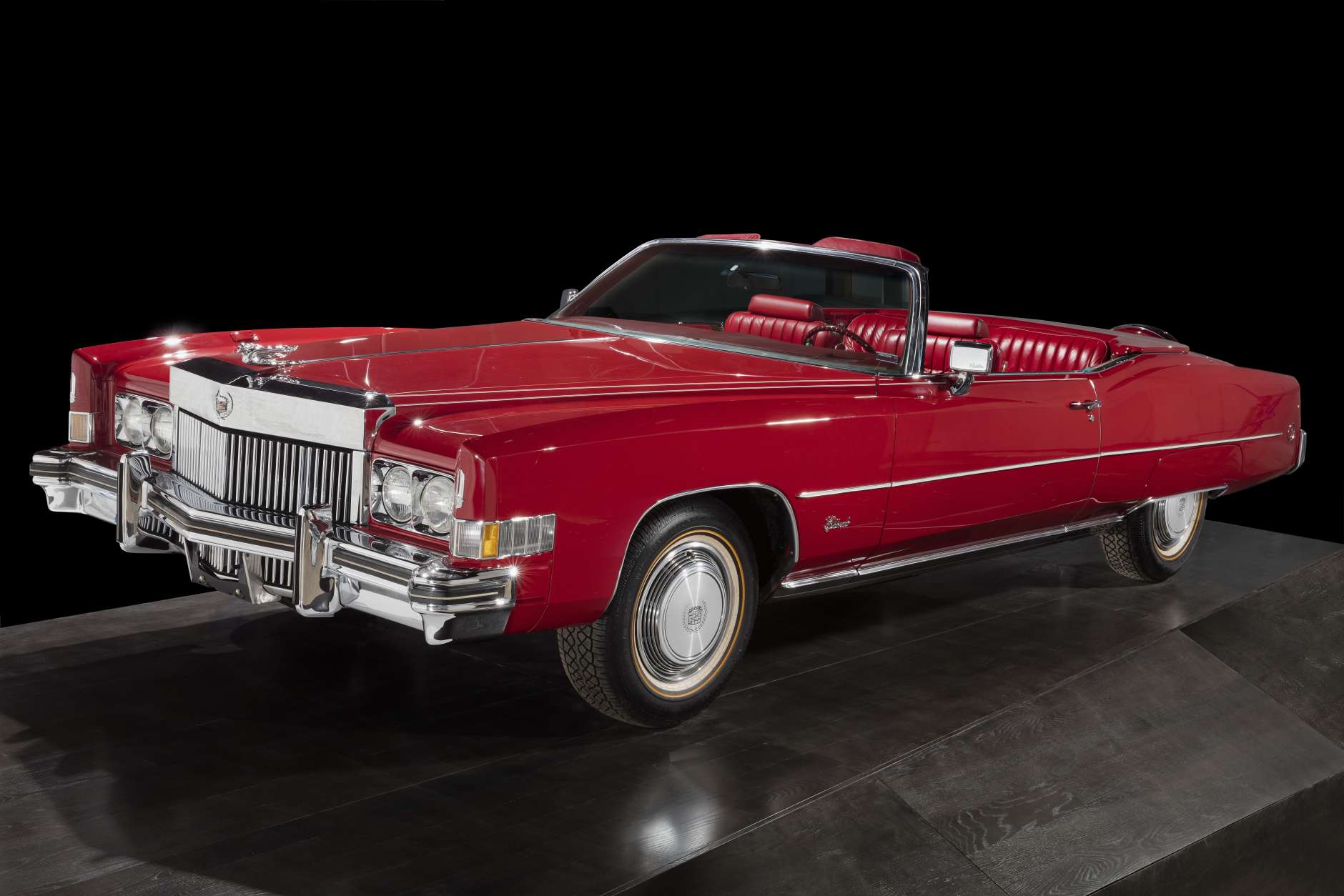 Red Cadillac Eldorado owned by Chuck Berry 1973 (Photo courtesy Collection of the Smithsonian National Museum of African American History and Culture)