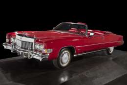 Red Cadillac Eldorado owned by Chuck Berry 1973 (Photo courtesy Collection of the Smithsonian National Museum of African American History and Culture)