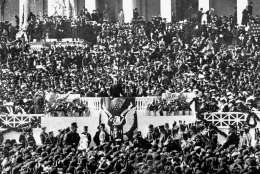 The inauguration of President Theodore Roosevelt, 1905.  (AP Photo)